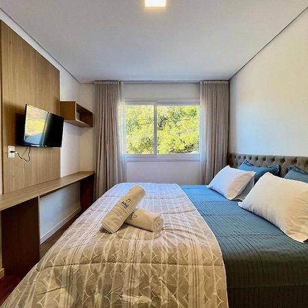 קנלה Apartamento Villa Hortensias 1Dorm Centro By Achei מראה חיצוני תמונה