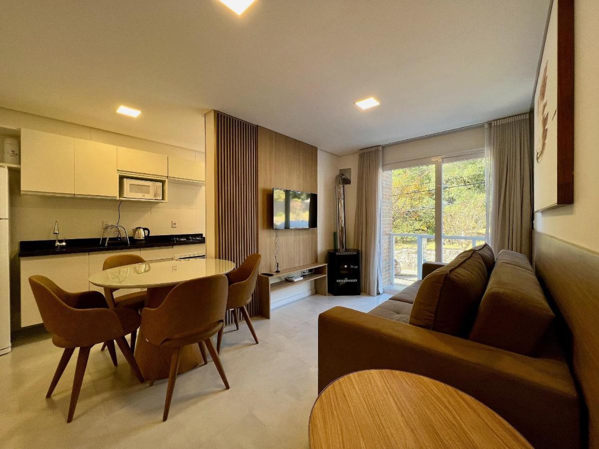 קנלה Apartamento Villa Hortensias 1Dorm Centro By Achei מראה חיצוני תמונה