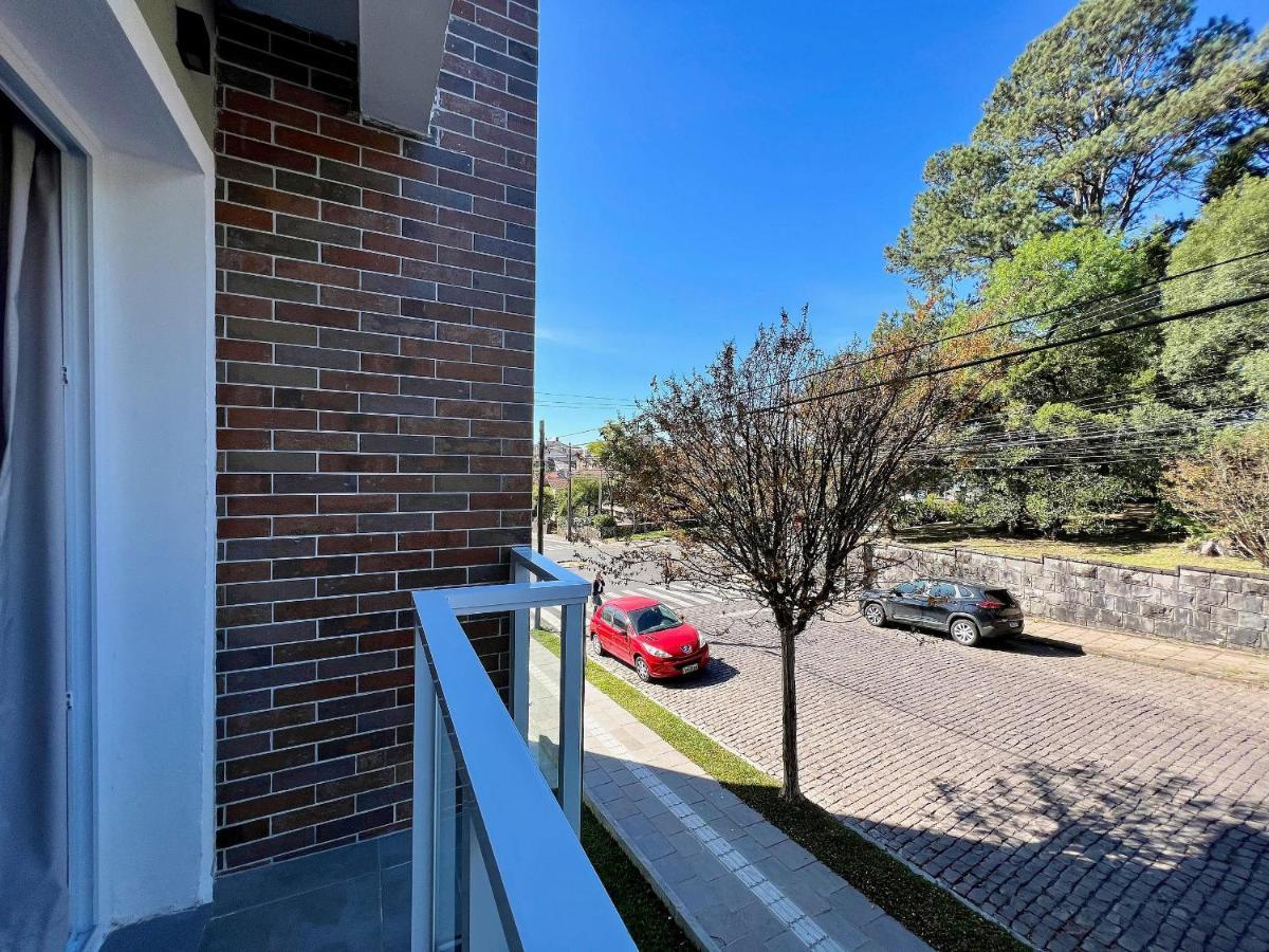 קנלה Apartamento Villa Hortensias 1Dorm Centro By Achei מראה חיצוני תמונה